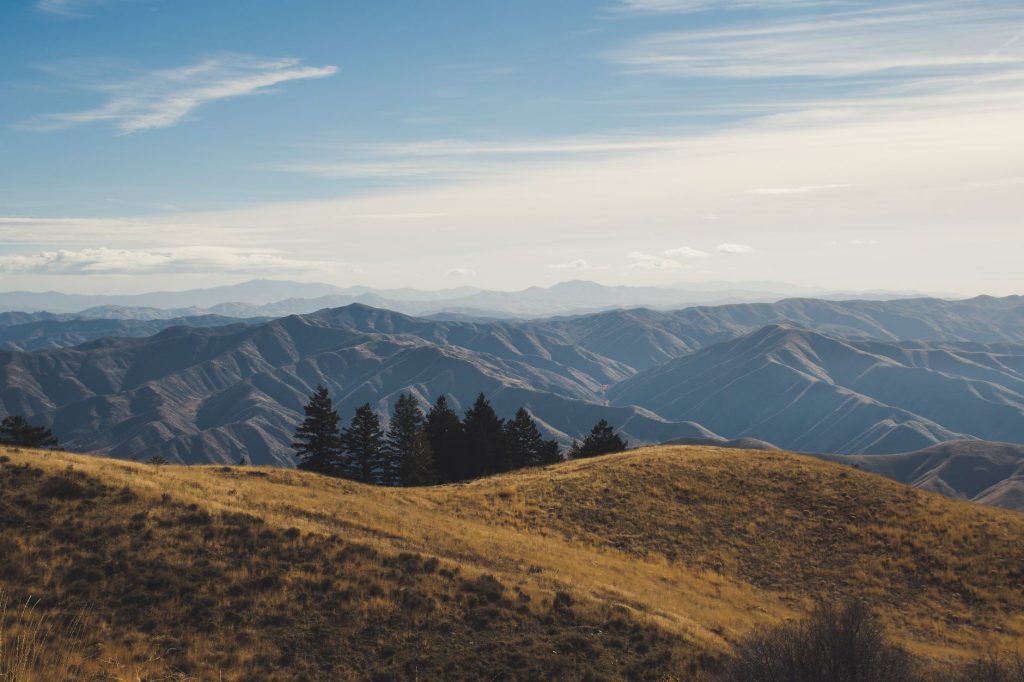 scenic view of mountains